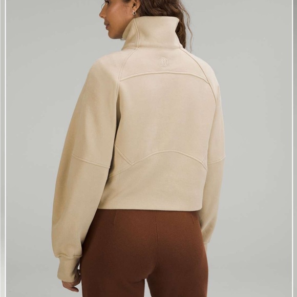 Lululemon Scuba Half Zip in Trench - Picture 3 of 6